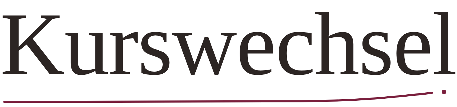Kurswechsel